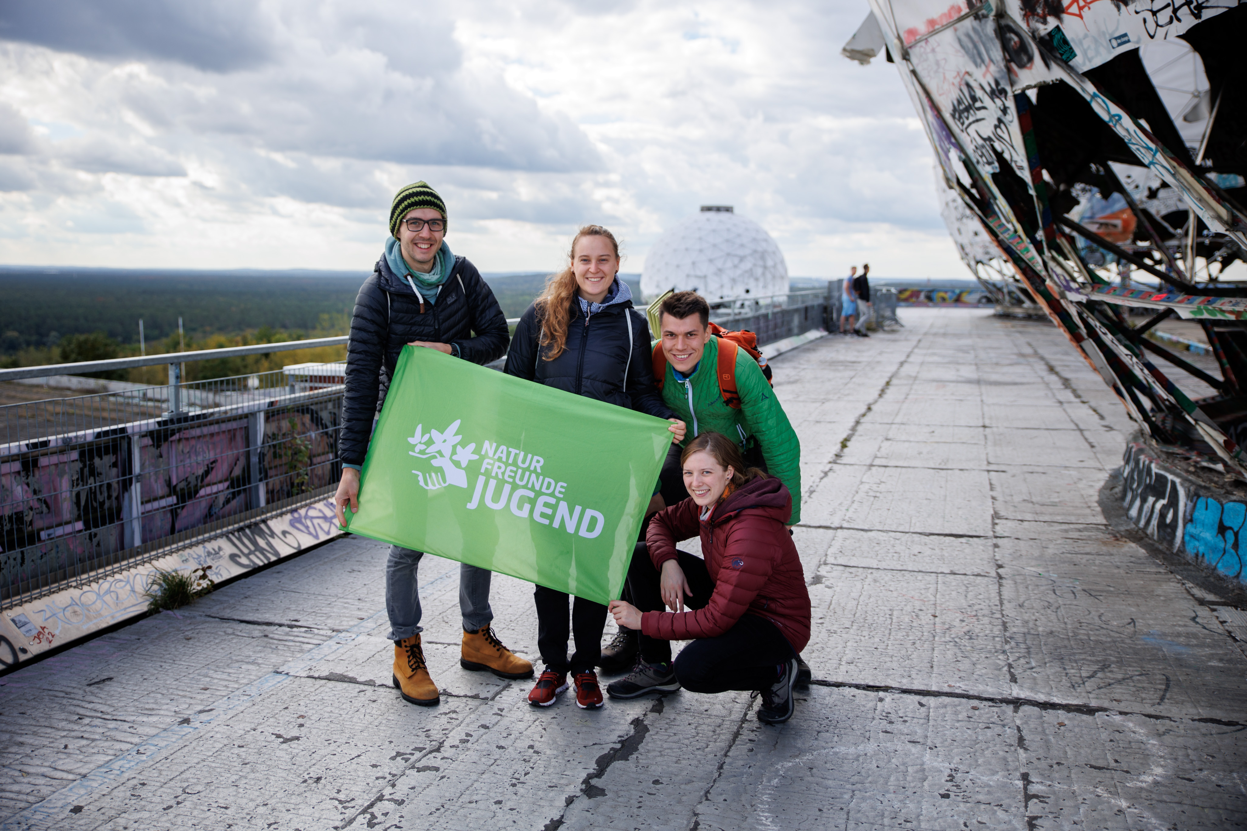 Die Naturfreunde Lauf kapern Berlin!